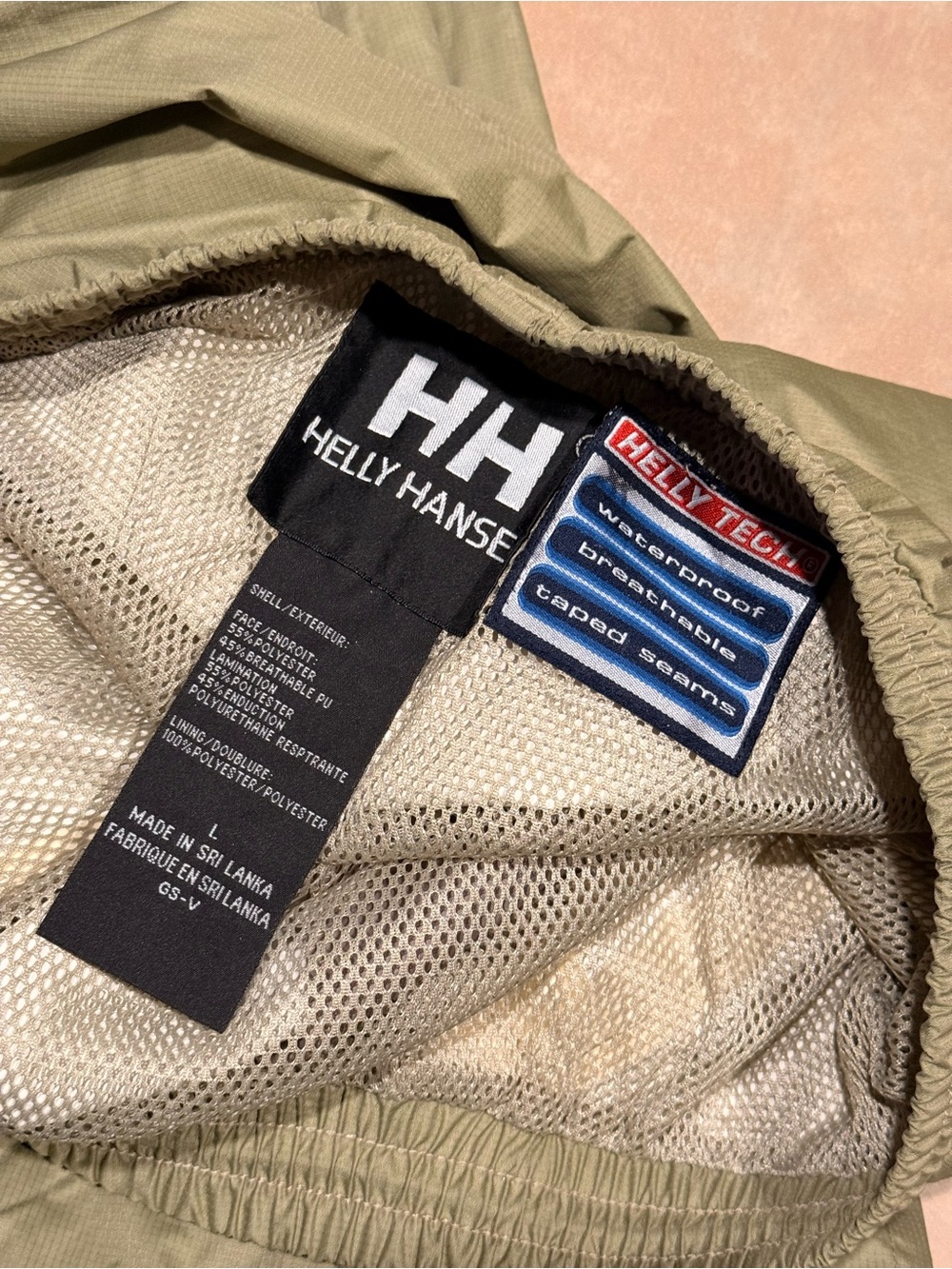 Helly Hansen Men's Khaki Cargo Outdoor Pants - Picture 2 of 5